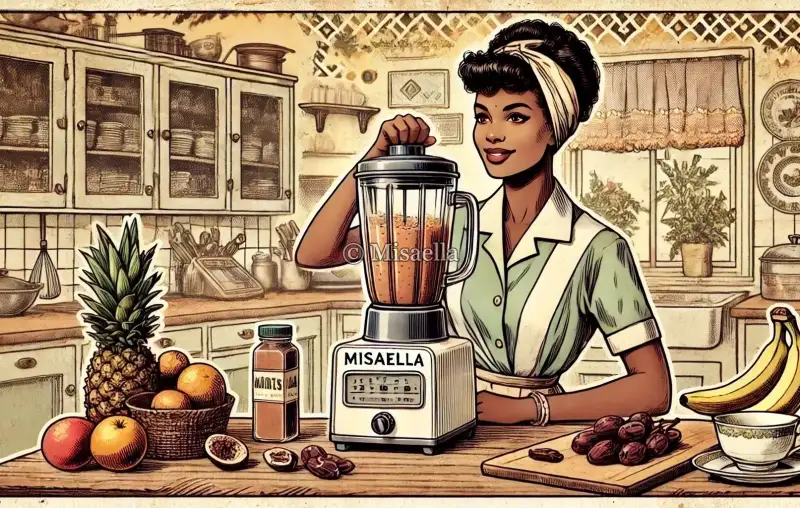 Smoothie aux dattes, oranges et cannelle