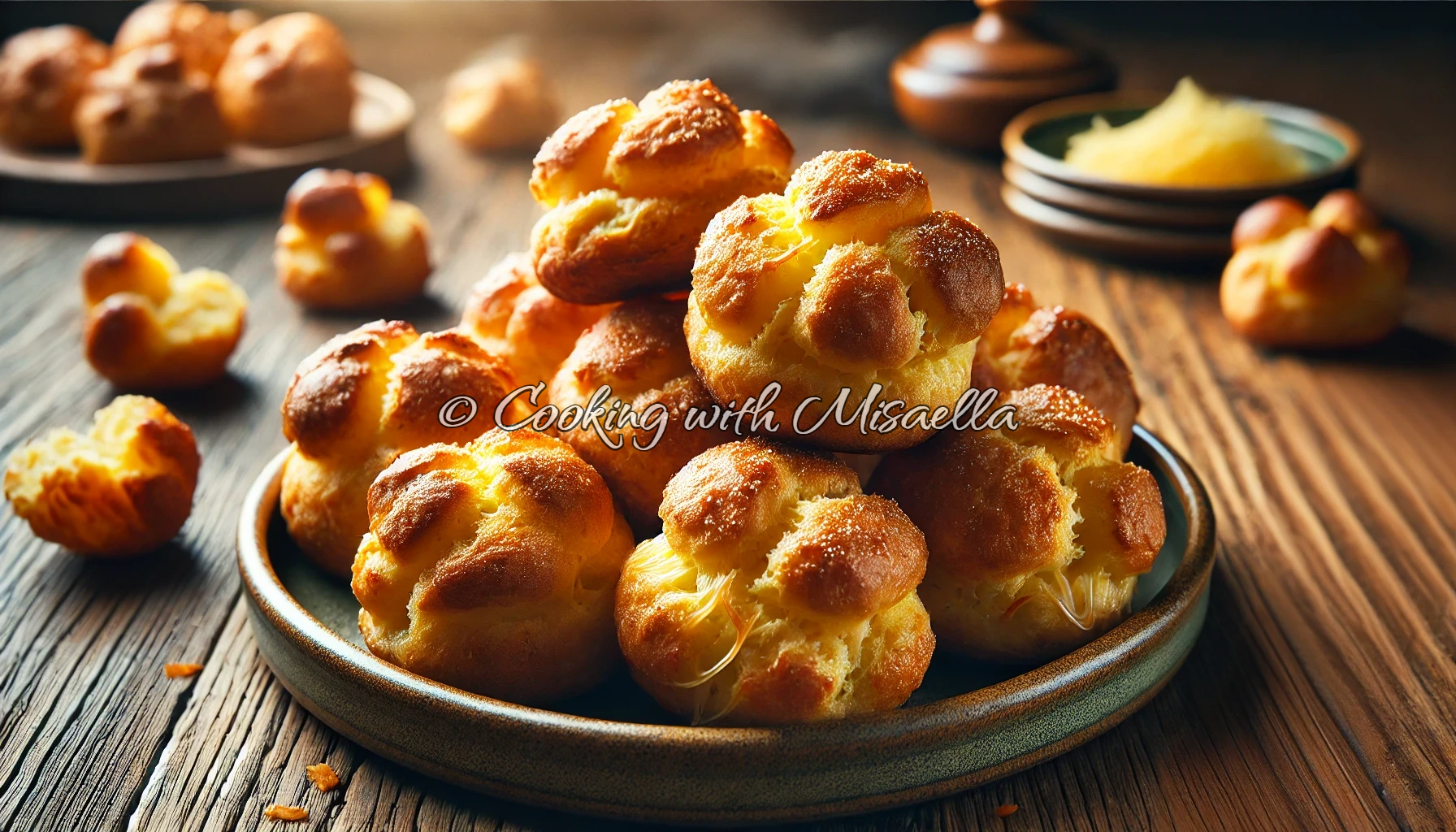 Recette de Gougères au fromage