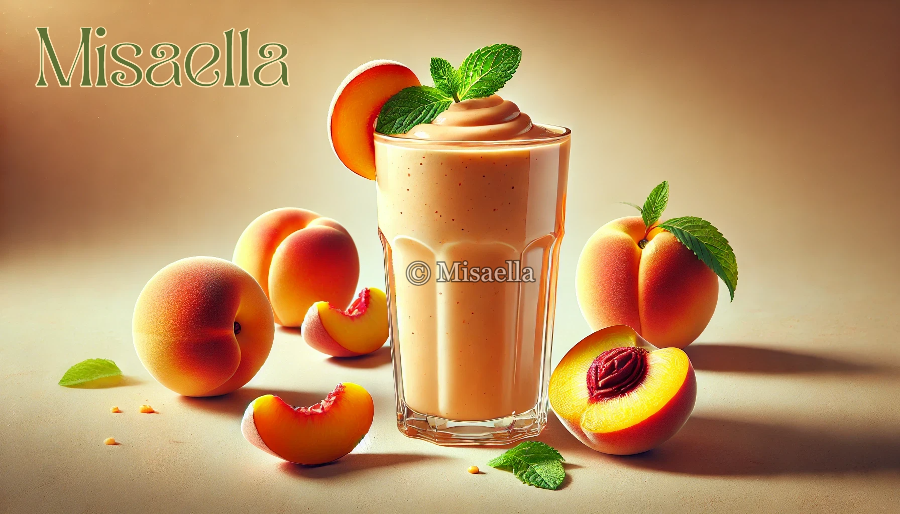 🍑Smoothie détox à la pêche : la recette idéale pour purifier ton corps naturellement