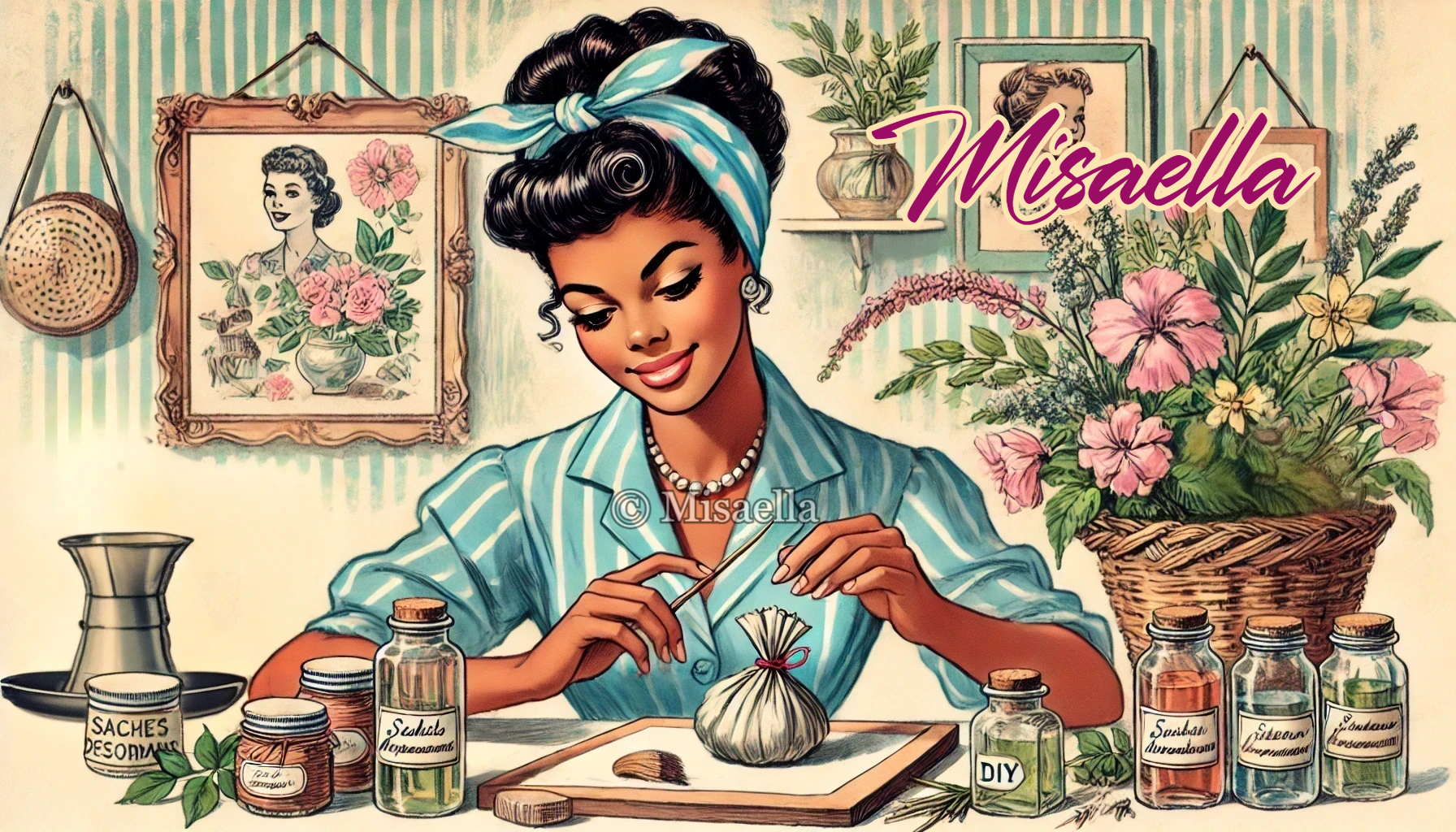 8 Sachets désodorisants DIY pour parfumer naturellement le linge dans l’armoire🍃🌸