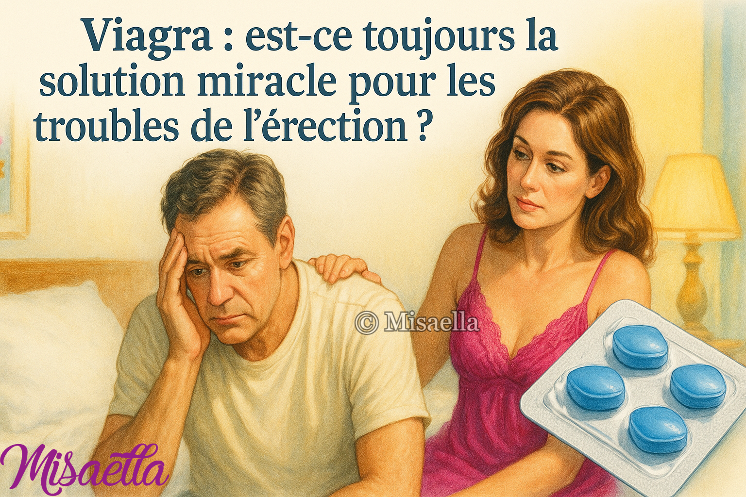 Viagra : est-ce toujours la solution miracle pour les troubles de l’érection ?💙📄