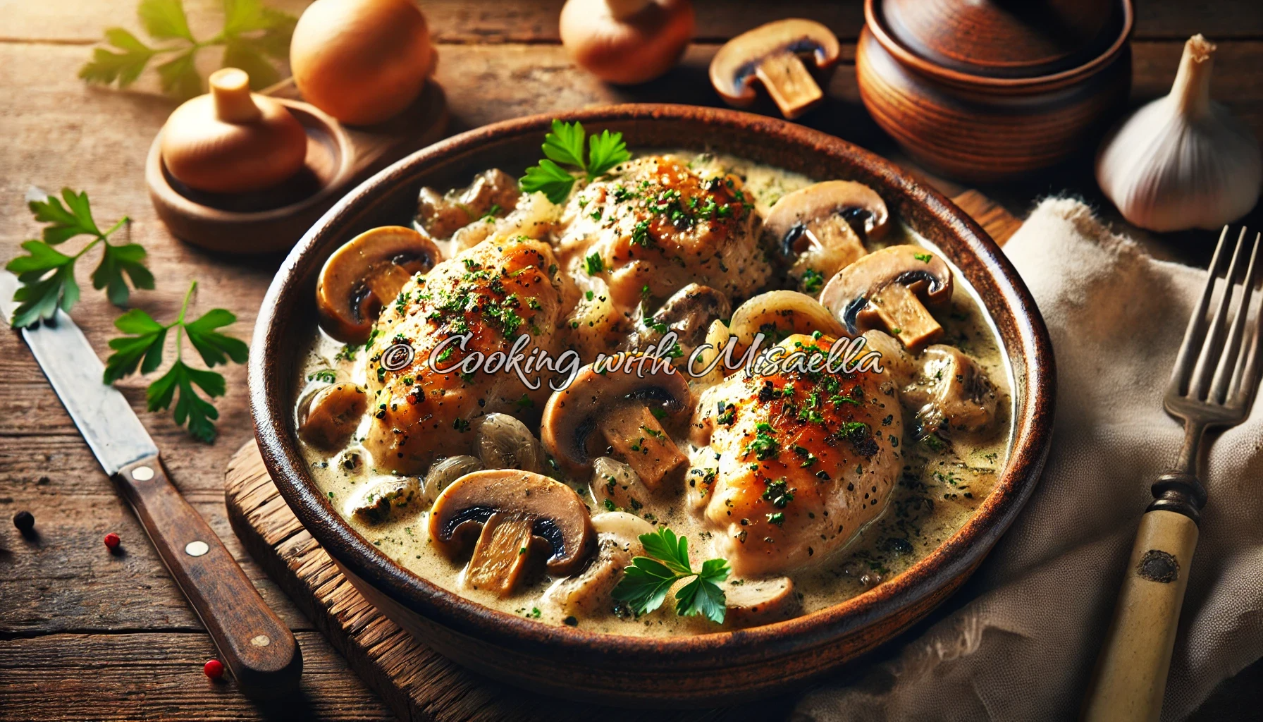 Recette de la fricassée de volaille