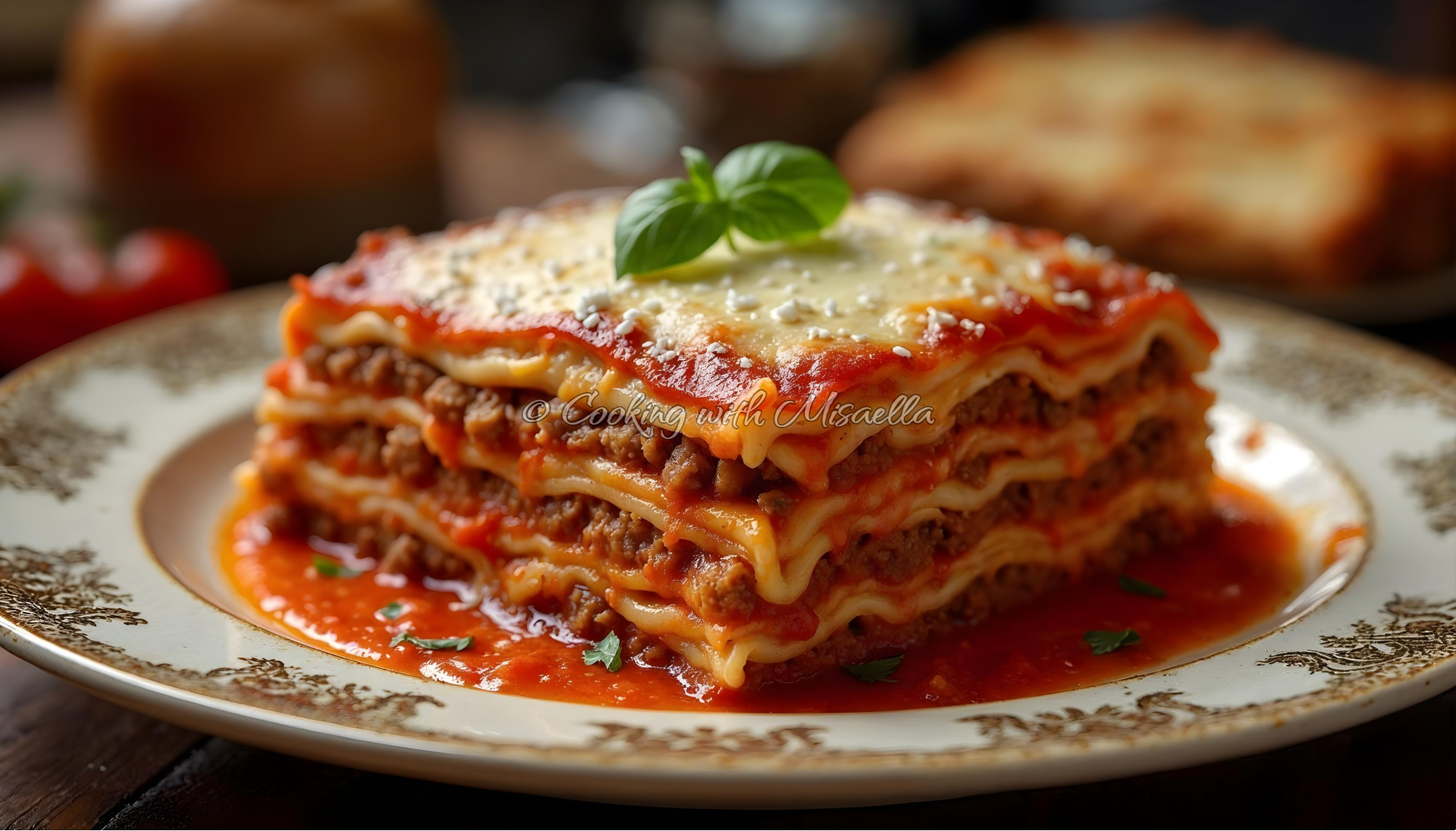 Recette de la lasagne