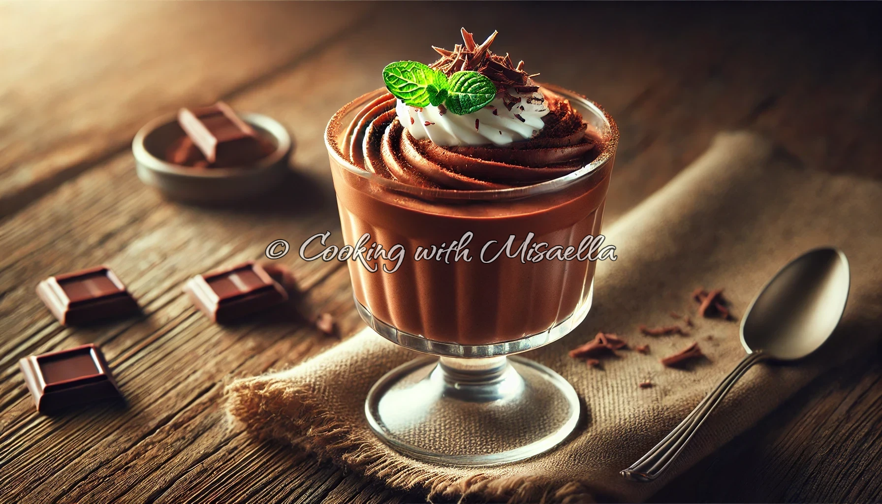 Recette de la mousse au chocolat au lait