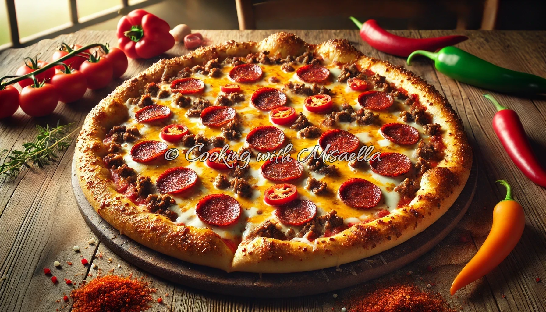 Recette de la pizza texane