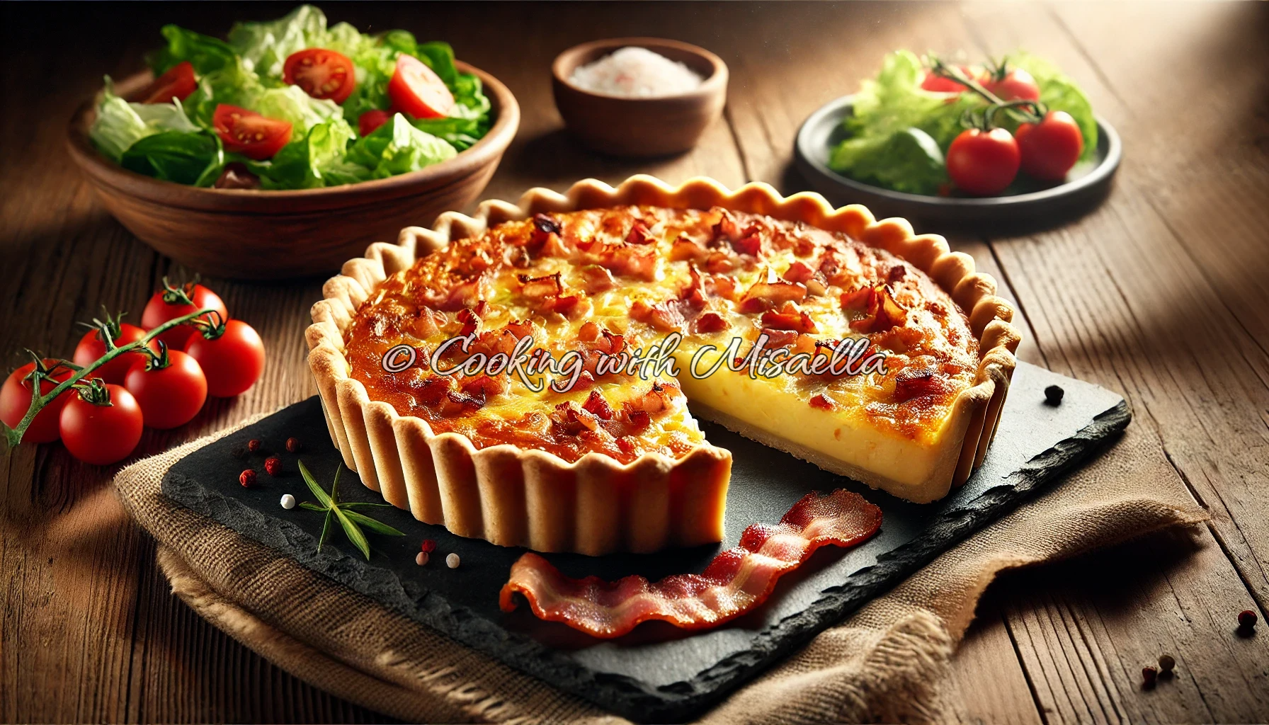 Recette de la quiche Lorraine