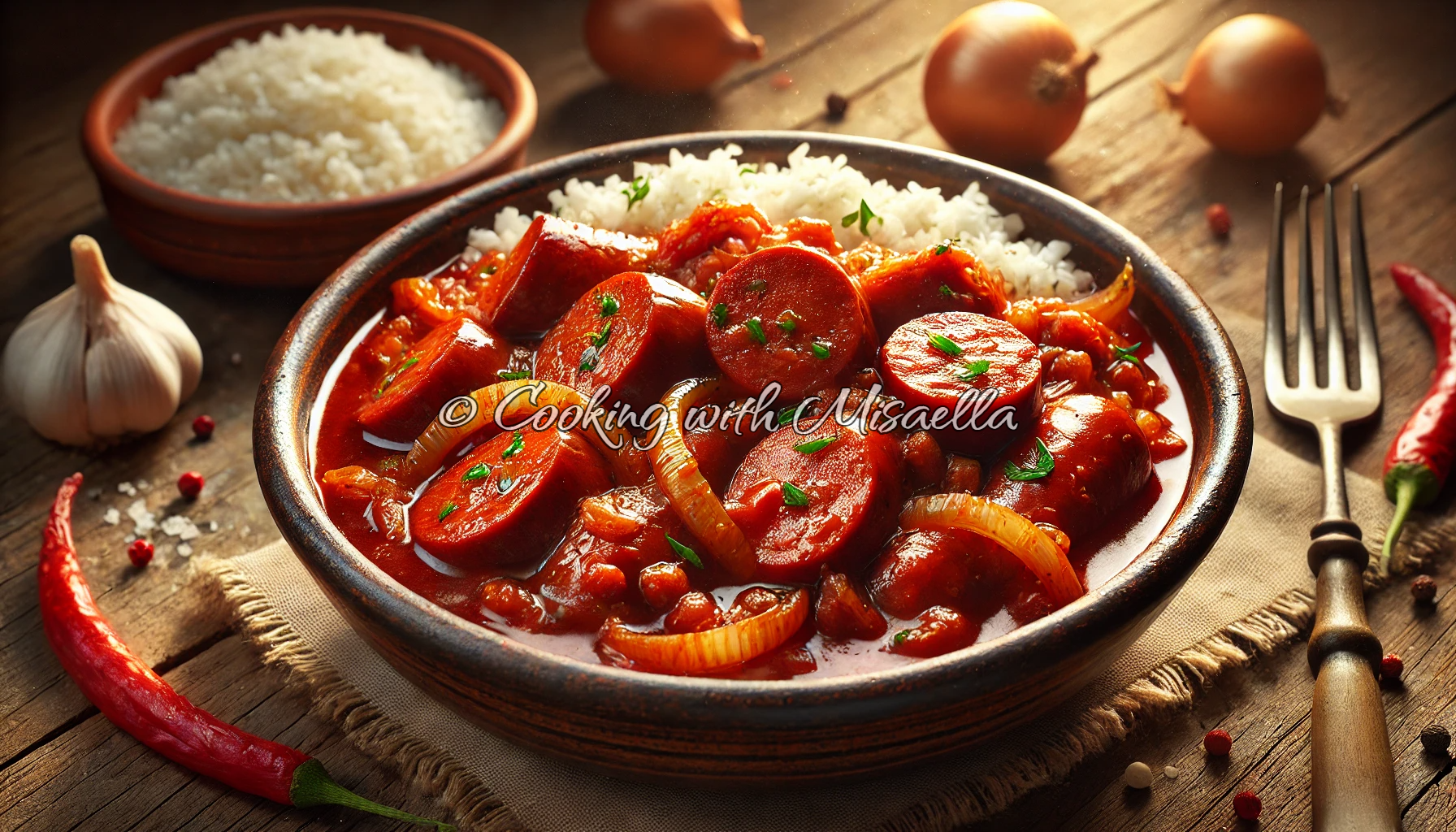 Recette du rougail saucisse