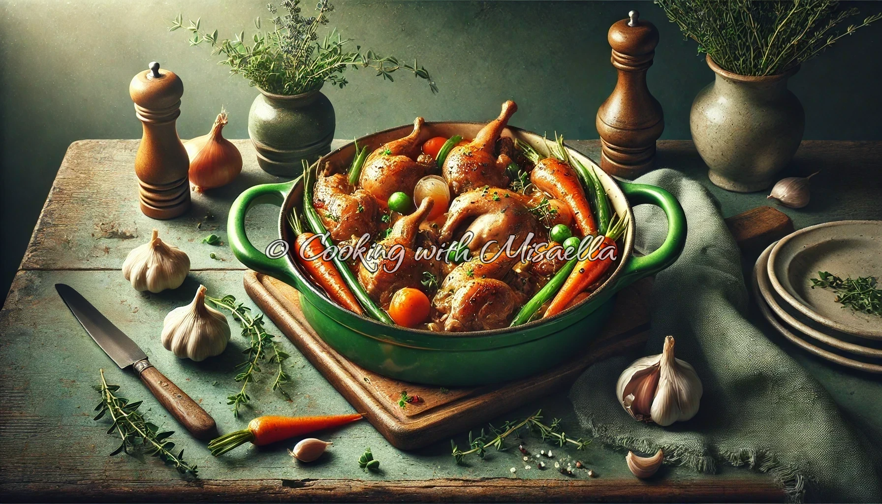 Recette du sauté de lapin