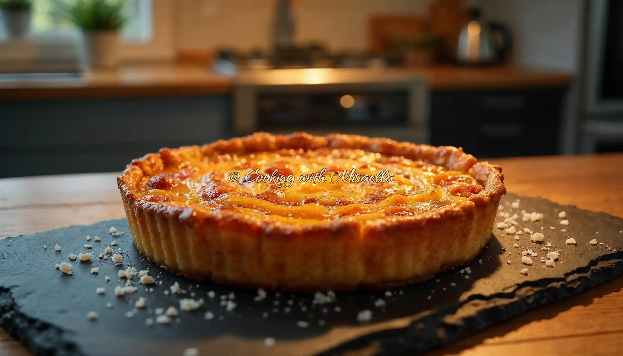 Tarte aux abricots et à la crème d&rsquo;amande