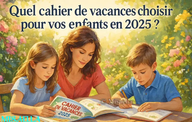 Quel cahier de vacances choisir pour vos enfants en 2025 ?🧘‍♀️🖍️