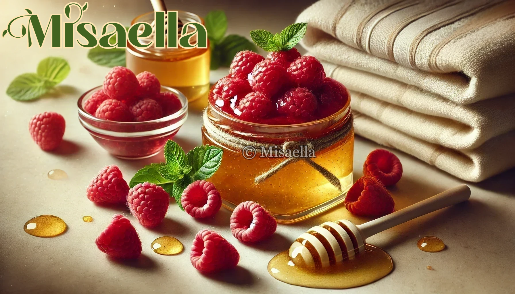 DIY Beauté : le masque capillaire framboise & miel qui change tout  🍯🍓