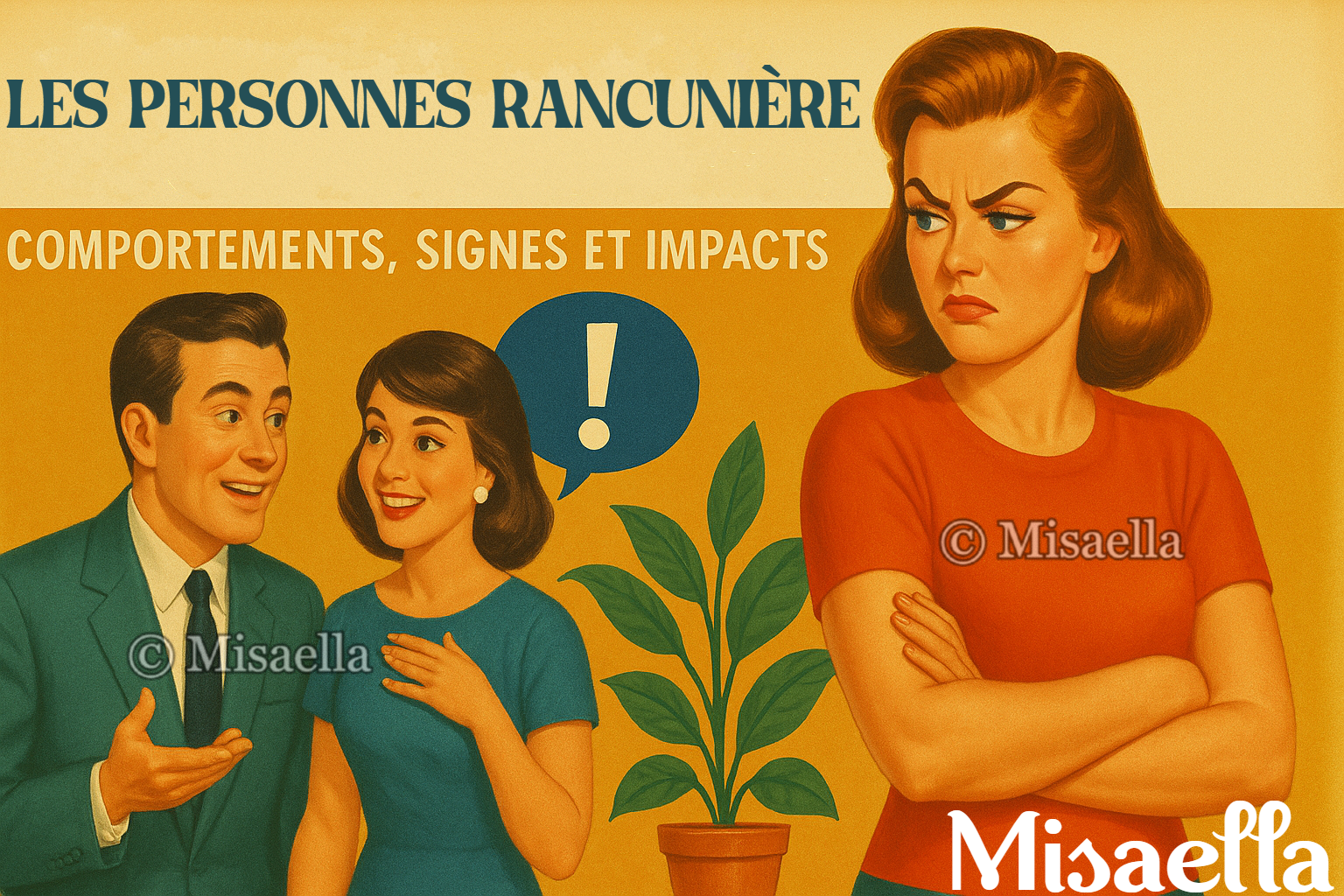 Comprendre les personnes rancunières : comportements, signes et impacts