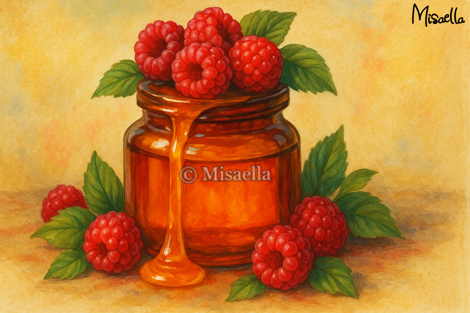 DIY Beauté : le masque capillaire framboise & miel qui change tout  🍯🍓