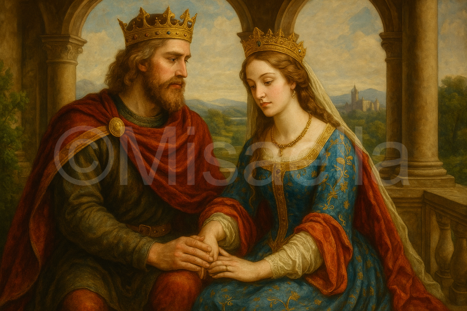 Robert Bruce et Élisabeth de Burgh : une histoire d’amour royale et tragique