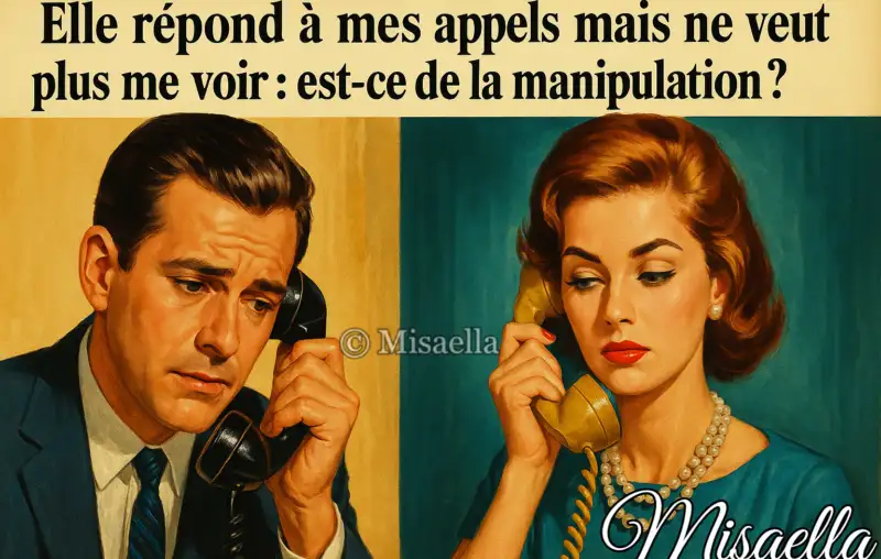 📞Elle répond à mes appels mais ne veut plus me voir