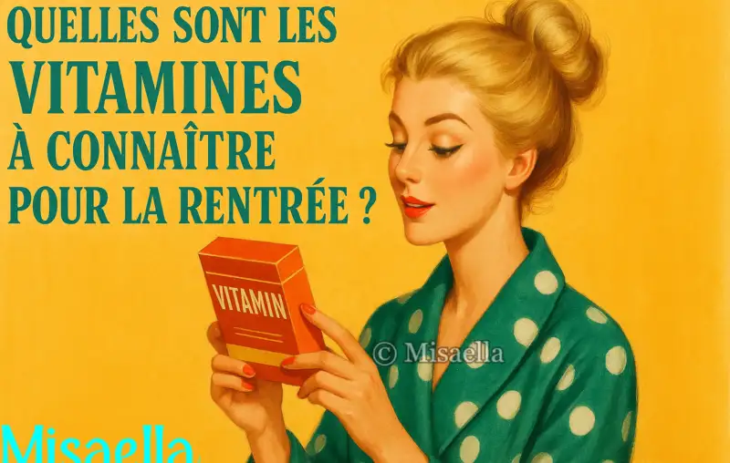 Vitamines pour la rentrée