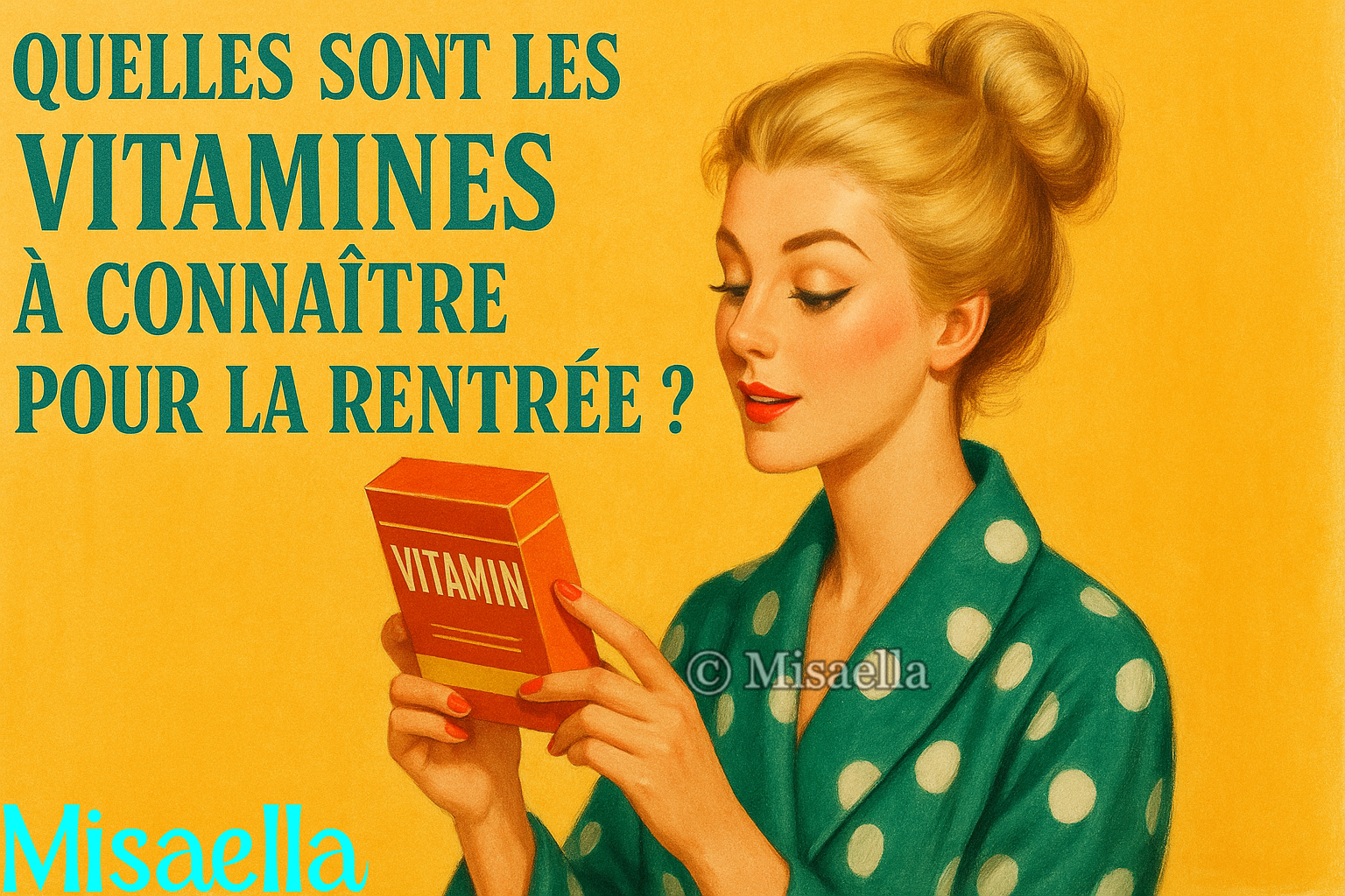 Vitamines pour la rentrée : énergie, mémoire et concentration garanties 🧠💪