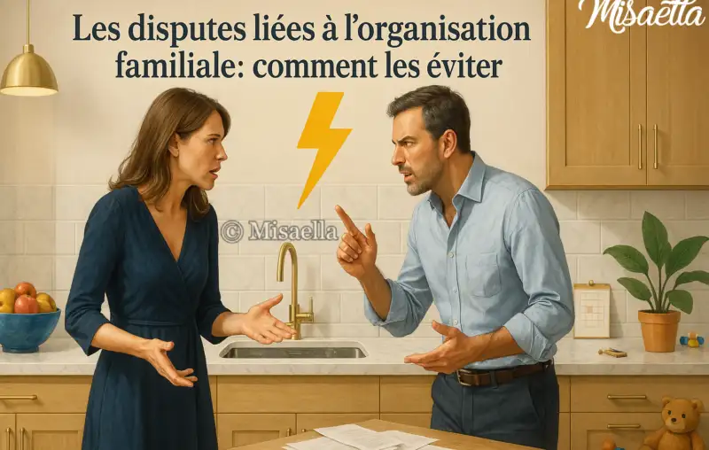 Les disputes liées à l’organisation familiale : comment les éviter ⚡