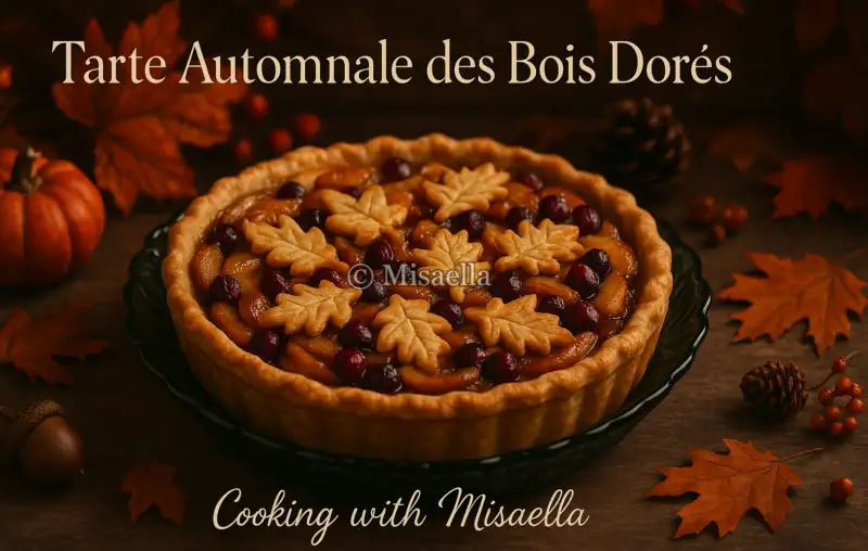 Tarte automnale des bois dorés🥧🍁🍂