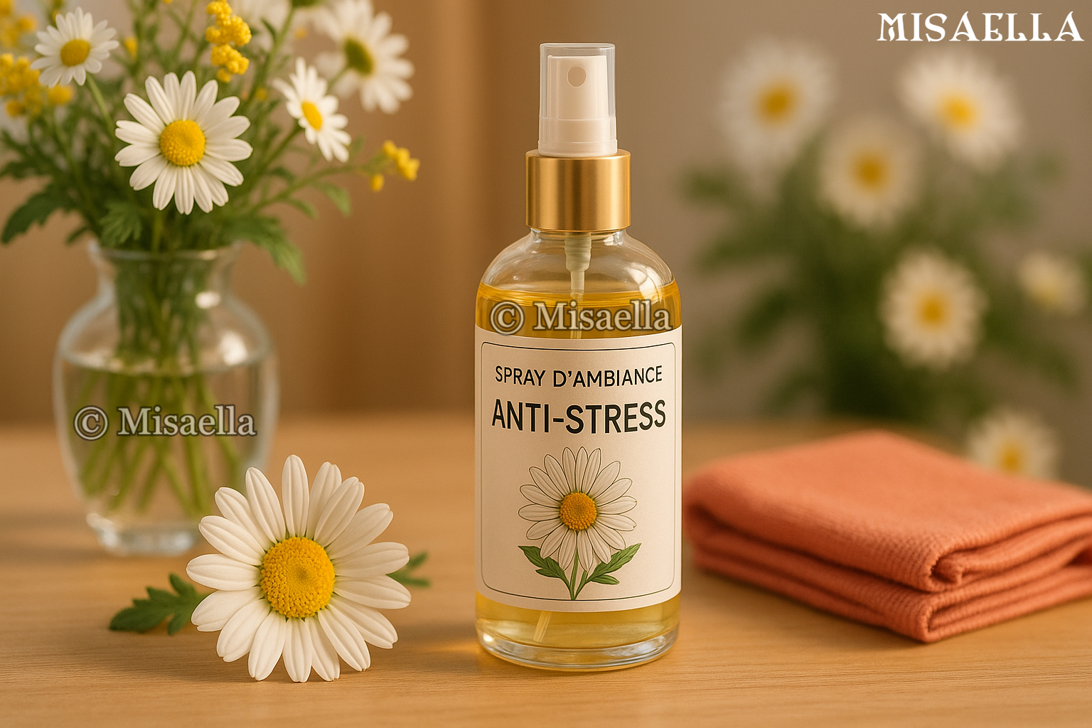 Spray d’ambiance maison anti-stress🌼