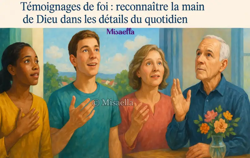 Témoignages de foi✝️