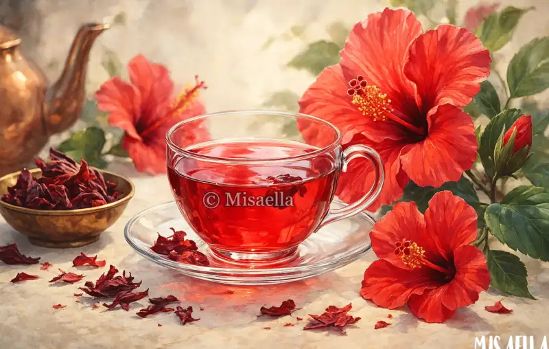 Thé d’hibiscus : 3 façons irrésistibles de le savourer au quotidien🍵🌺