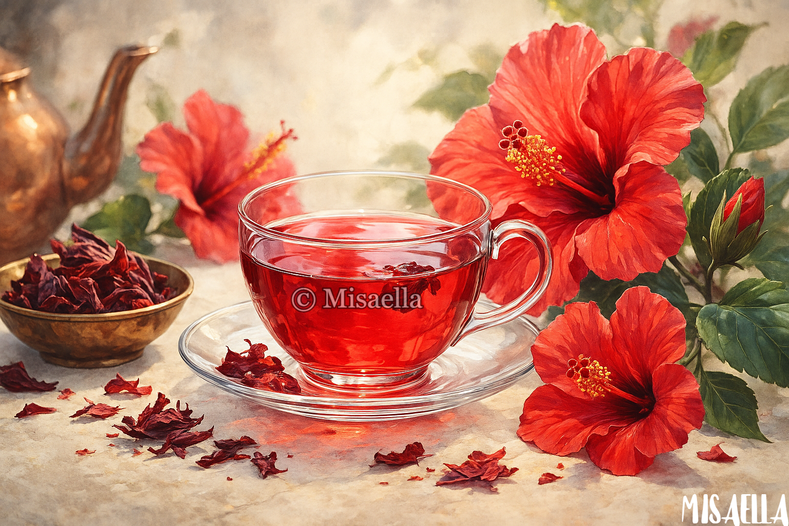 Thé d’hibiscus : 3 façons irrésistibles de le savourer au quotidien🍵🌺