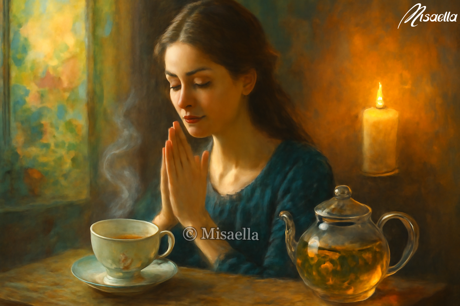 La tisane comme moment de paix et de prière intérieure🍵