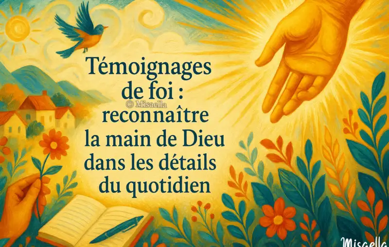 Témoignages de foi✝️