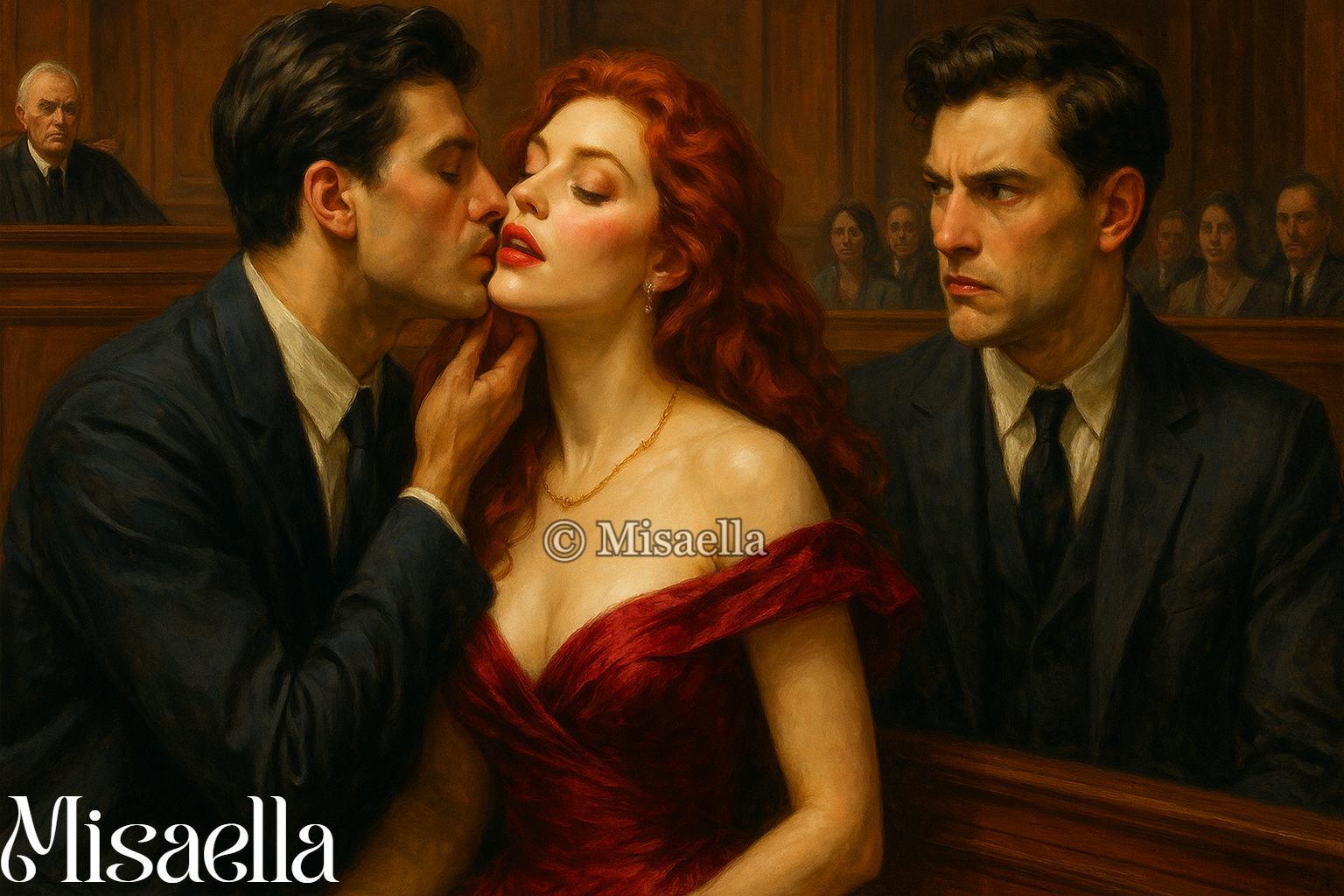 Triangle amoureux : quand la passion finit devant les tribunaux💔🔥