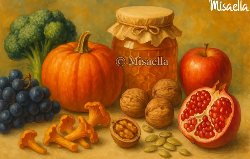 8 aliments d’automne pour renforcer ton immunité naturellement 🍎🍄