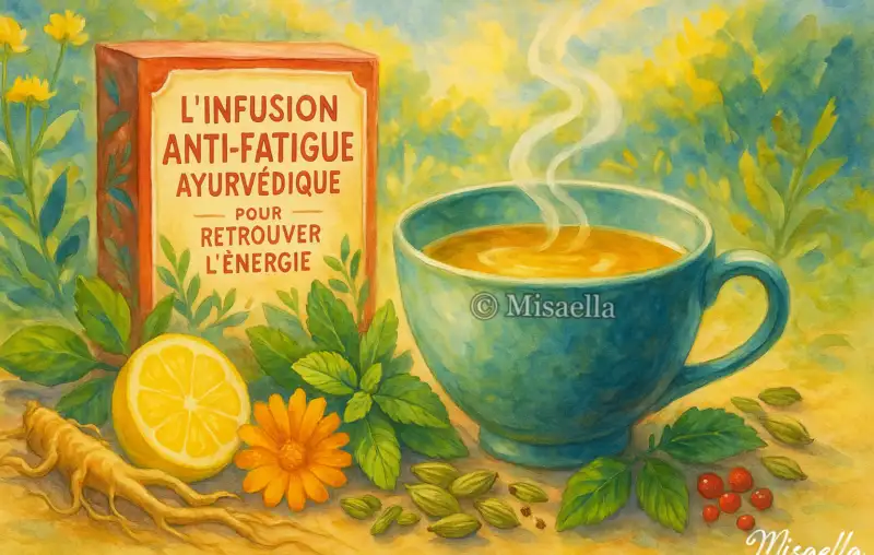L’infusion anti-fatigue ayurvédique pour retrouver l’énergie🌿