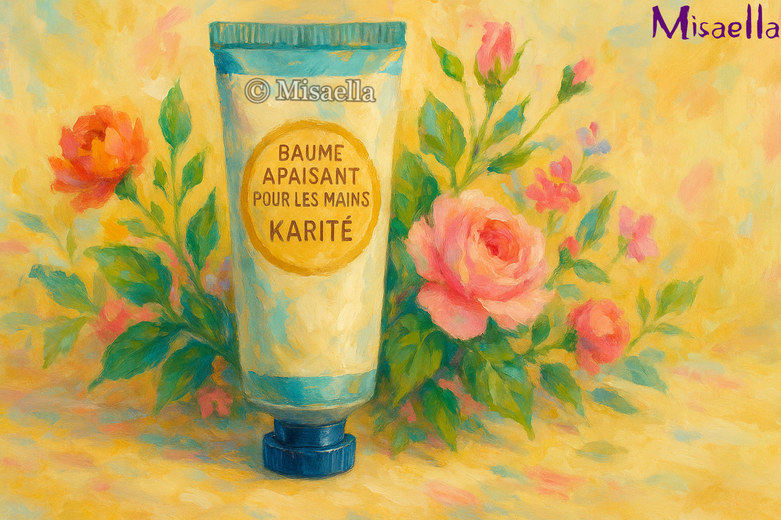 Baume apaisant pour les mains à base de karité 👐