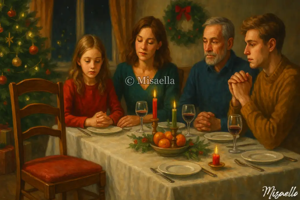 🎄 Le Noël après le décès d’un proche : quand une chaise vide prend toute la place