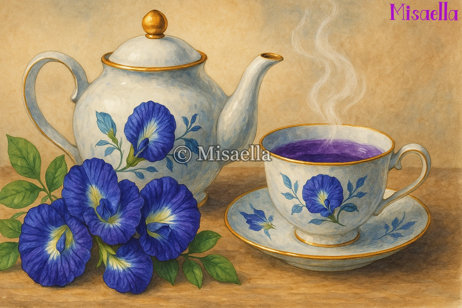 Fleur de pois papillon (Blue Tea) : l’infusion azur qui calme et émerveille les sens