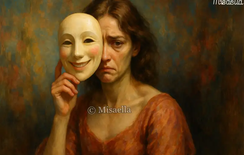 Les malades mentaux qui disparaissent derrière des sourires polis🎭