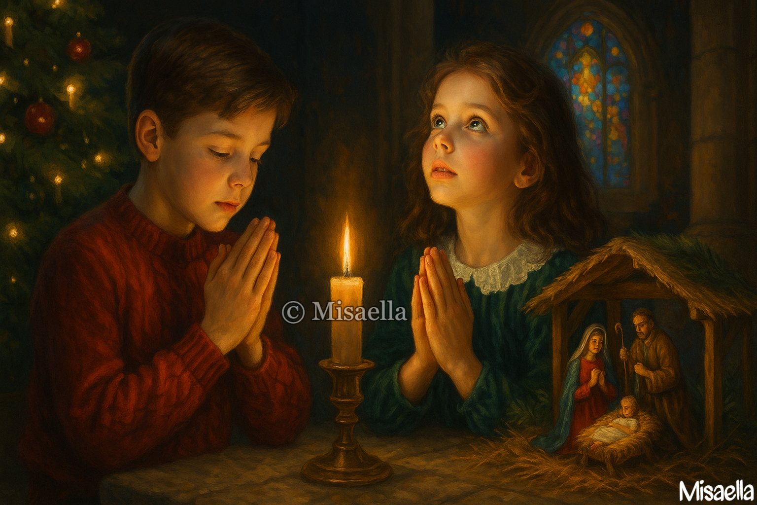 🎼 Les enfants et la tradition de la messe de Noël