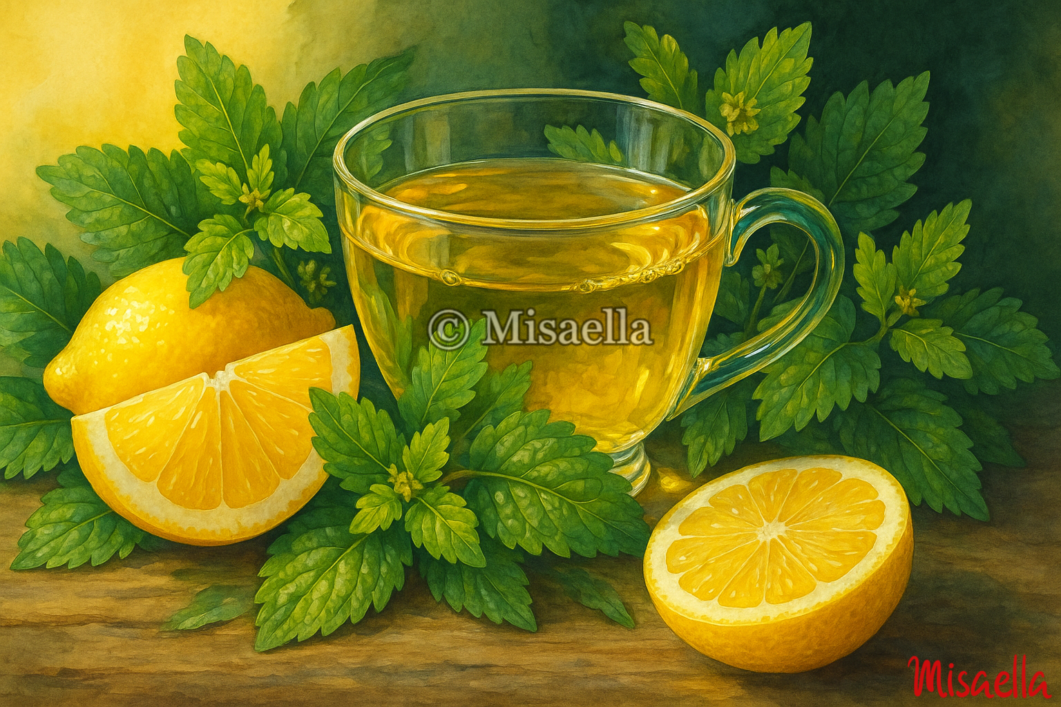 🍋🌿 Thé de mélisse citronnée : l’infusion qui apaise le cœur et réveille les sens