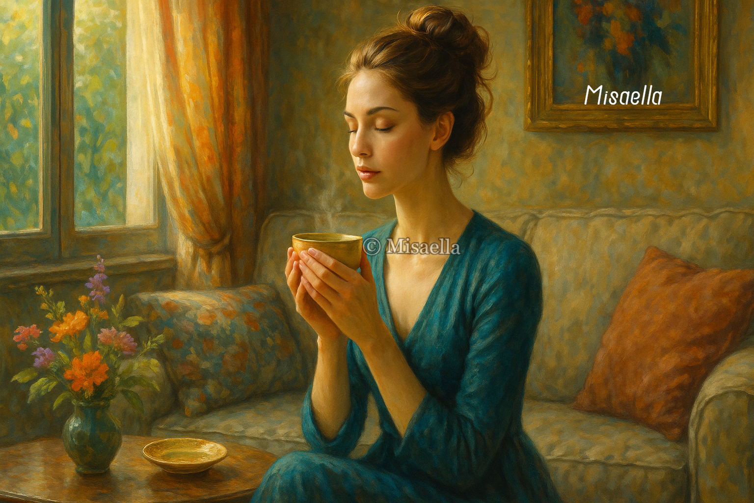 La tisane comme moment de paix et de prière intérieure🍵