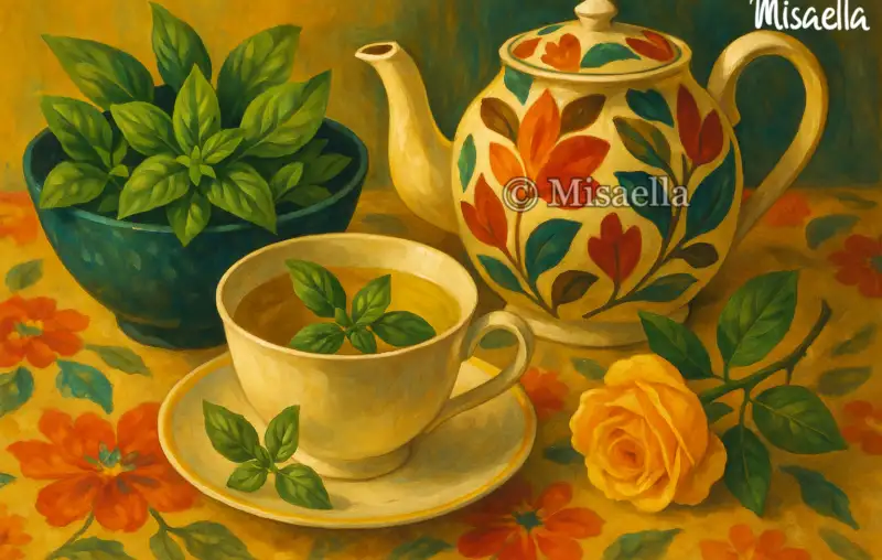 🌿 Thé au Basilic