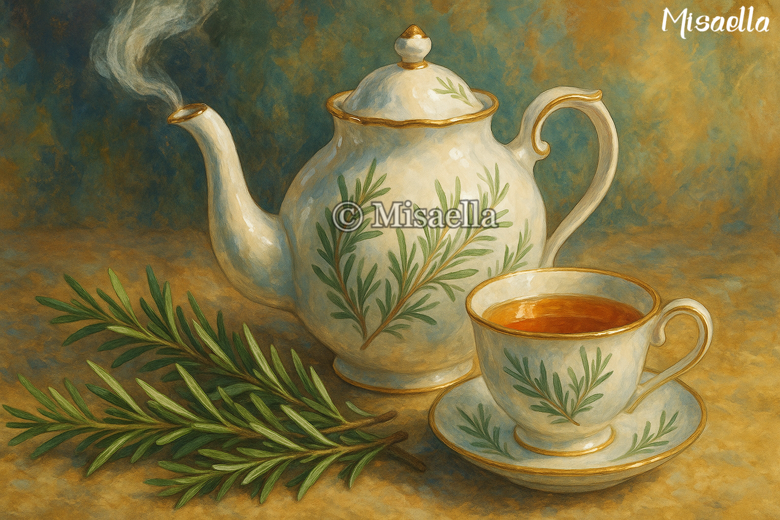 Infusion de romarin : la boisson qui réveille la mémoire et clarifie l’esprit