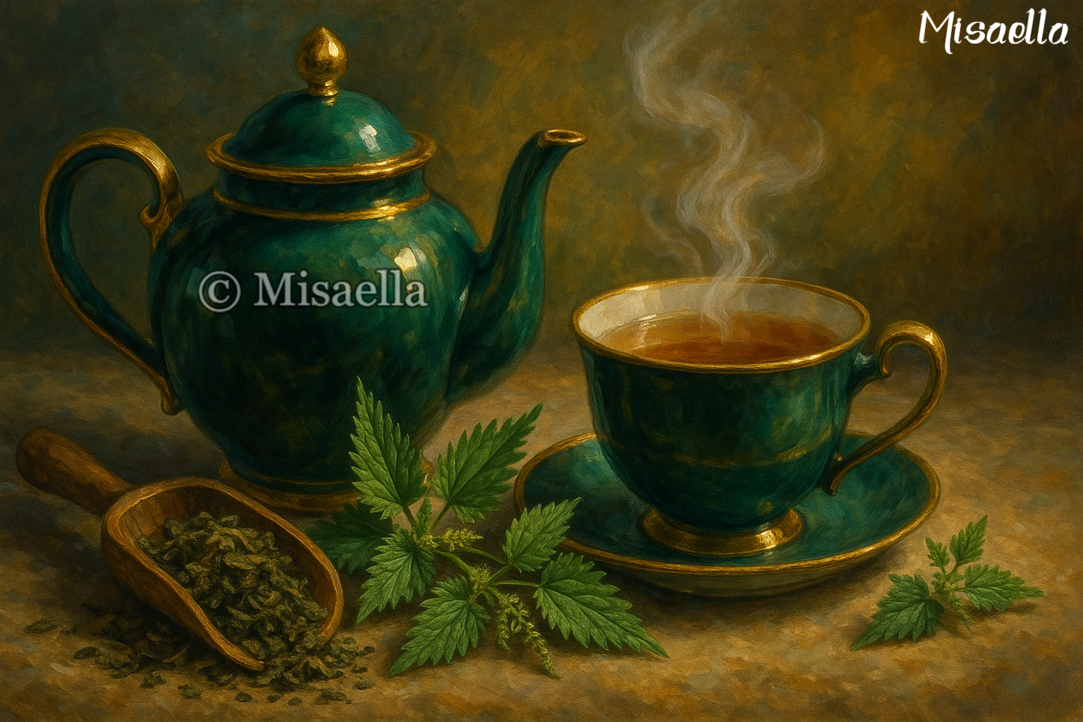 Thé d’ortie séchée Bio : l’infusion verte qui purifie et revitalise le corps