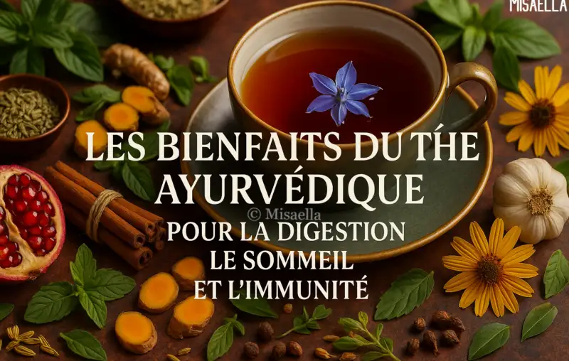 🍵 Les bienfaits du thé ayurvédique pour la digestion, le sommeil et l’immunité