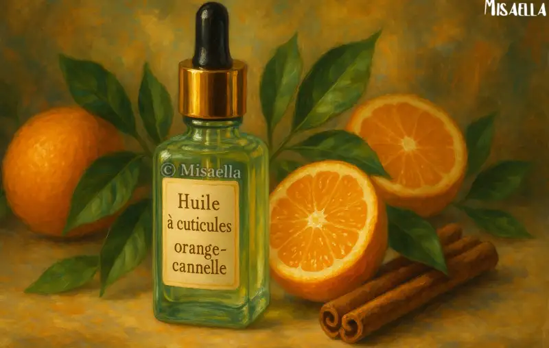 Huile à cuticules orange cannelle🧡🍊