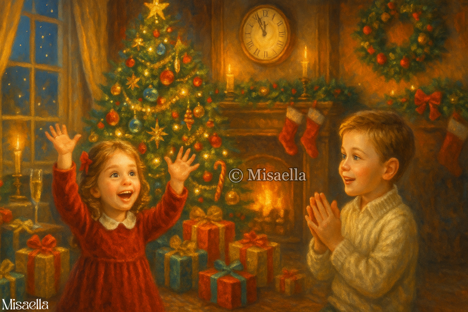 🎄 Je suis Misaella, je vous souhaite un Joyeux Noël