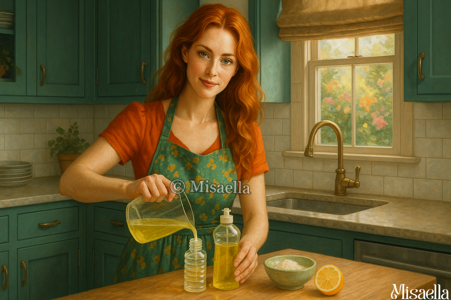 🌿✨Liquide vaisselle maison ultra-dégraissant eucalyptus & citron vert