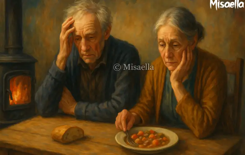 Ces retraités qui choisissent entre se chauffer ou manger🧓