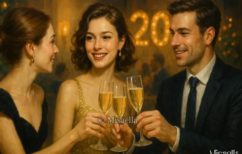 🎉 Le 31 décembre, la seule nuit où les inconnus deviennent presque des amis 🤝