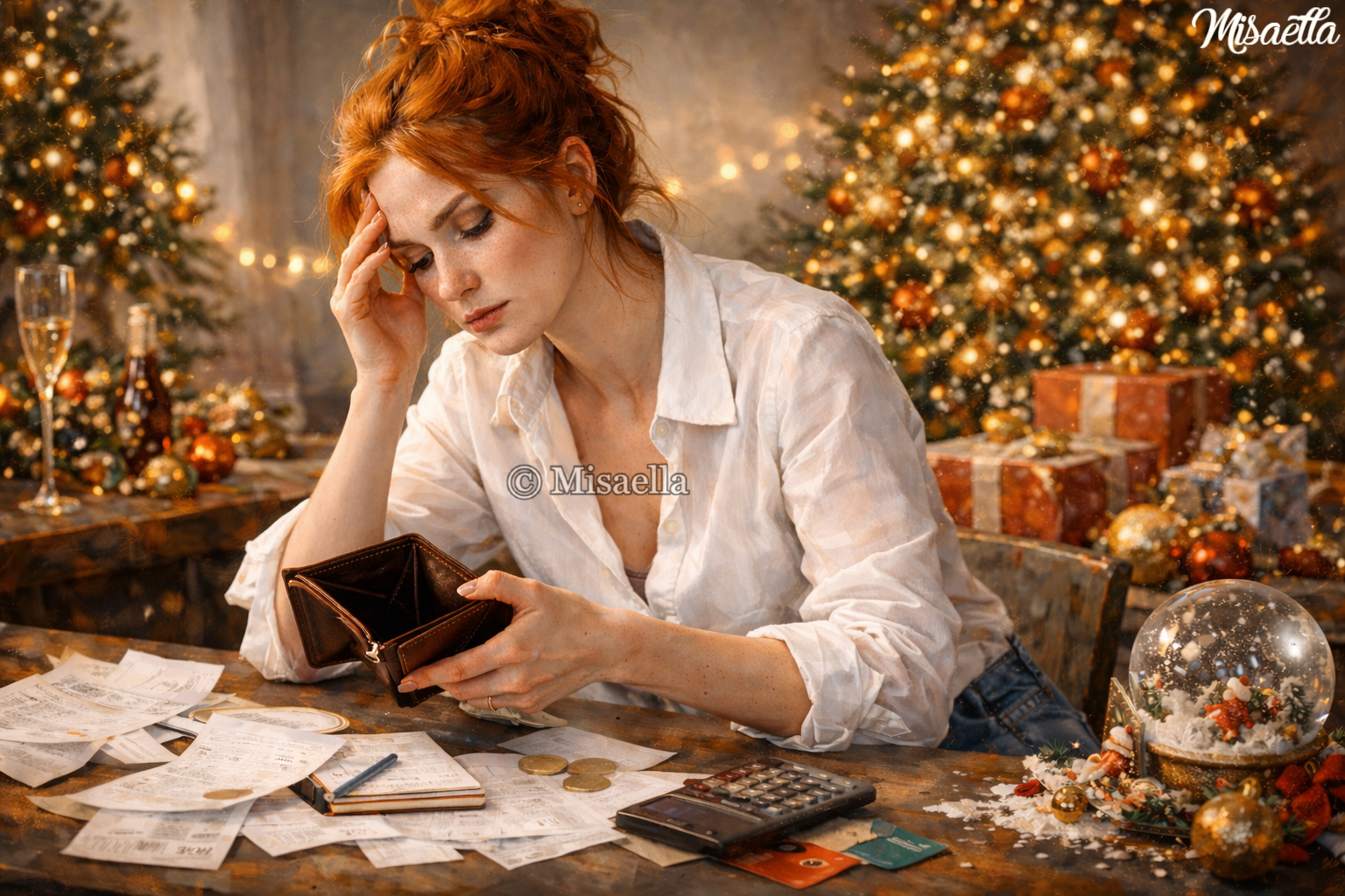 Anxiété financière après les fêtes💸