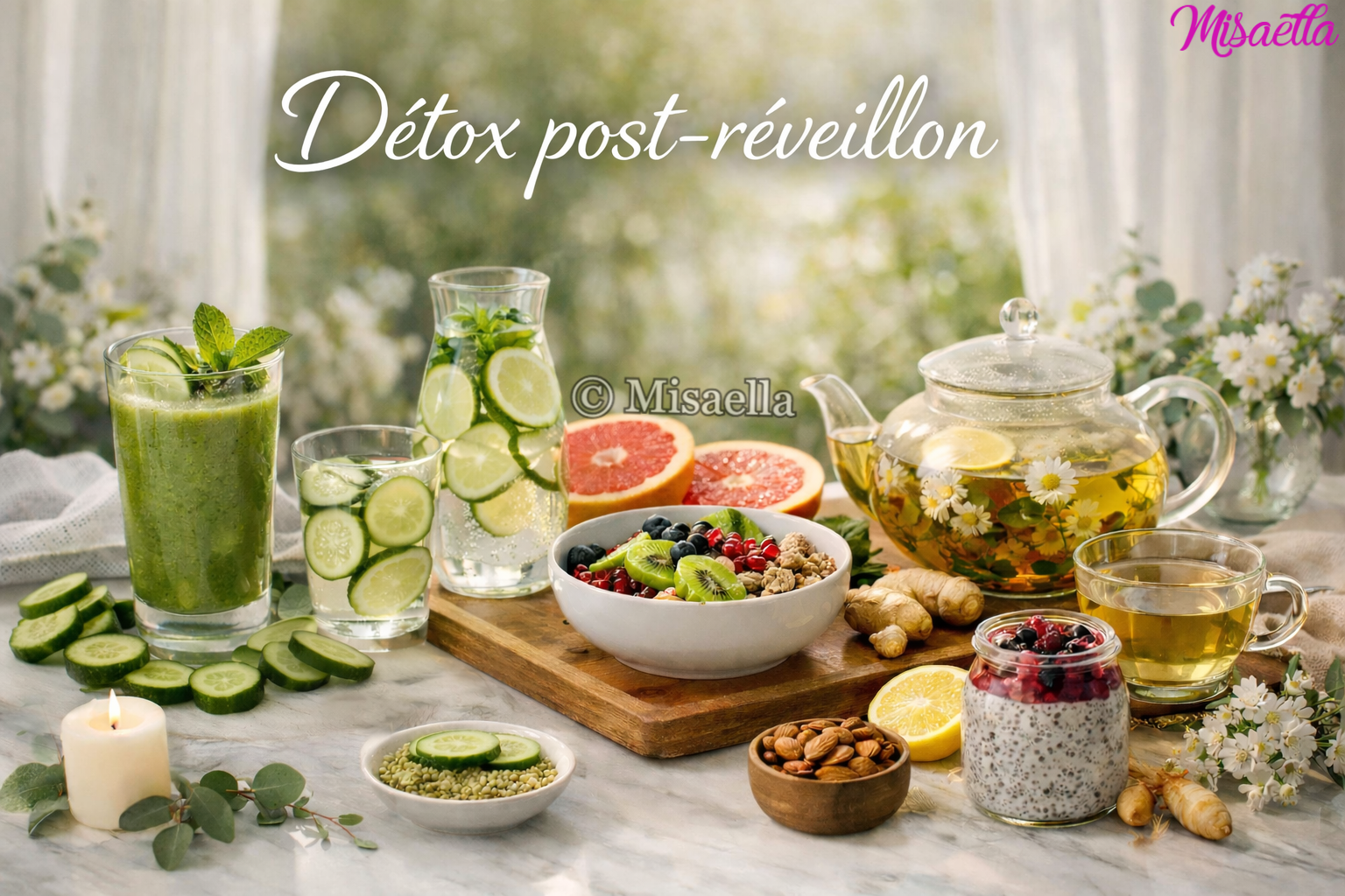 Détox post-réveillon : rééquilibrer sans déclencher de carences🧘